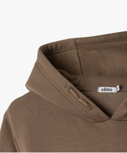 Sweat molletonné à capuche garçon[MISSING]